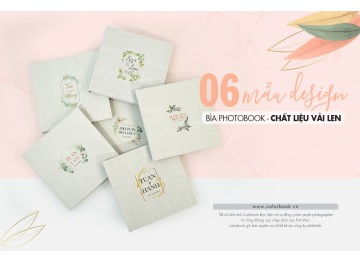 Mẫu bìa album photobook cưới đẹp